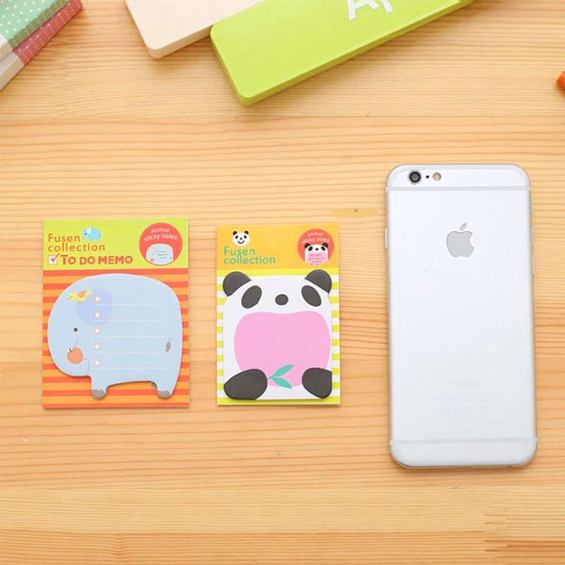 Product image KAHASIL - Sticky Notes Tempelan Kertas Catatan Memo Note Karakter Animal KMJ093 PANDA all variant